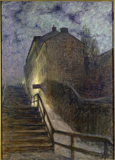 Motif from Timmersmainsgatan, 1899 by Eugène Jansson